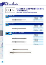 Electric Screwdriver Bits